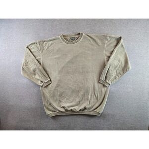 Vintage Mcintosh & Seymour Sweatshirt XL Olive Distress Hemmed 80's Rugby Soccer
